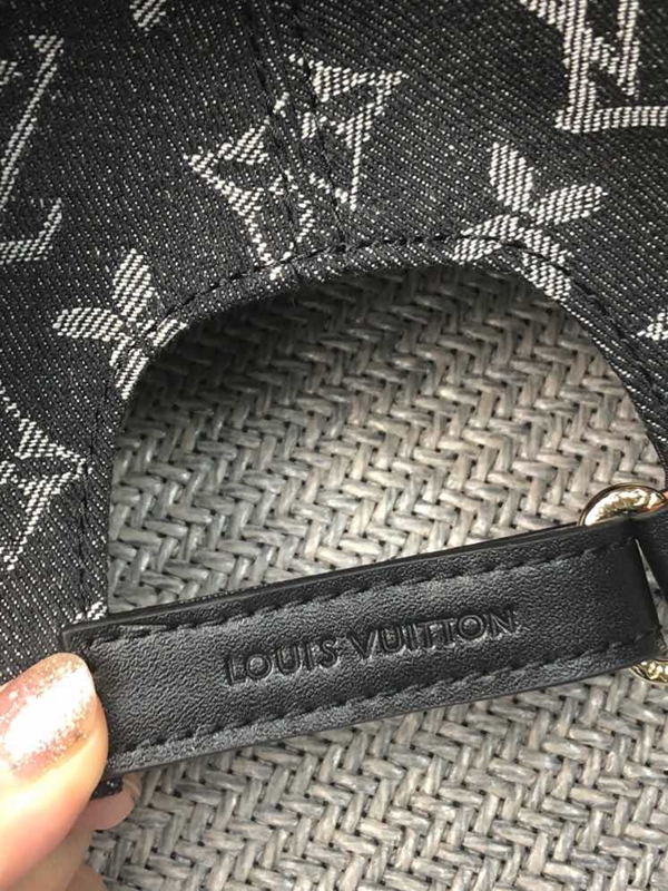 ブランド帽子素材ディテール